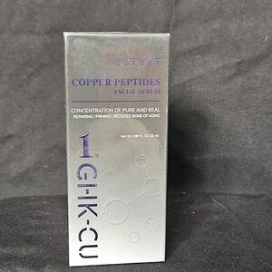 Silver Facial Serum with Copper Peptides